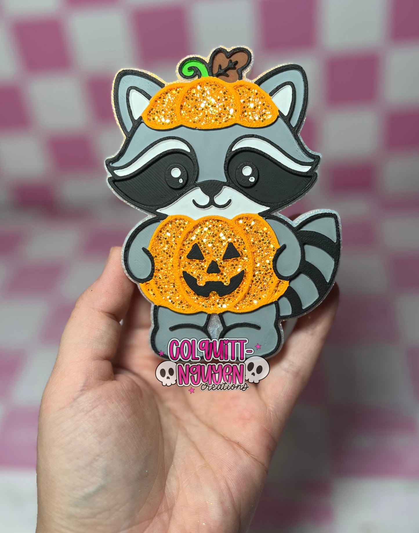 Pumpkin Raccoon