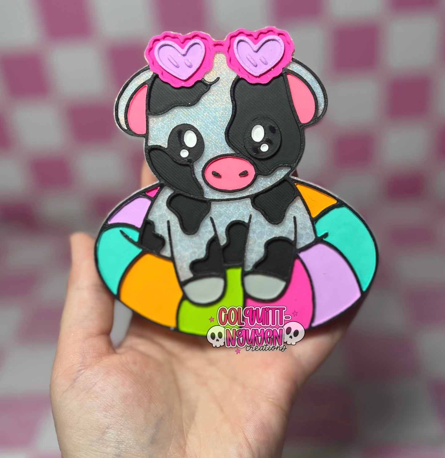 Cow In Floatie