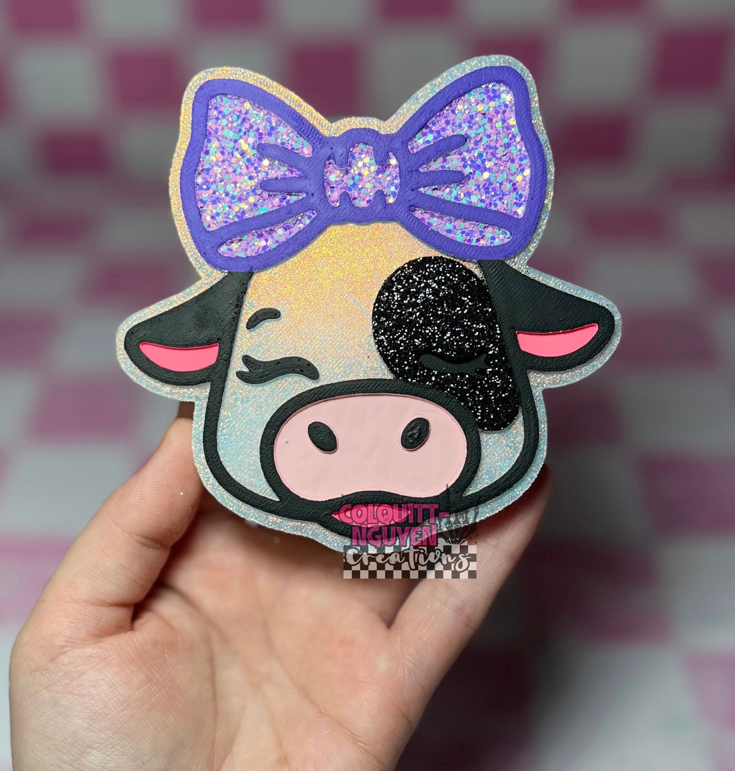 Cow With Bow