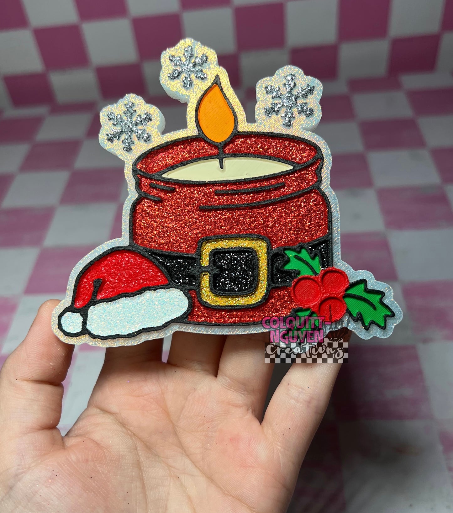 Santa Candle