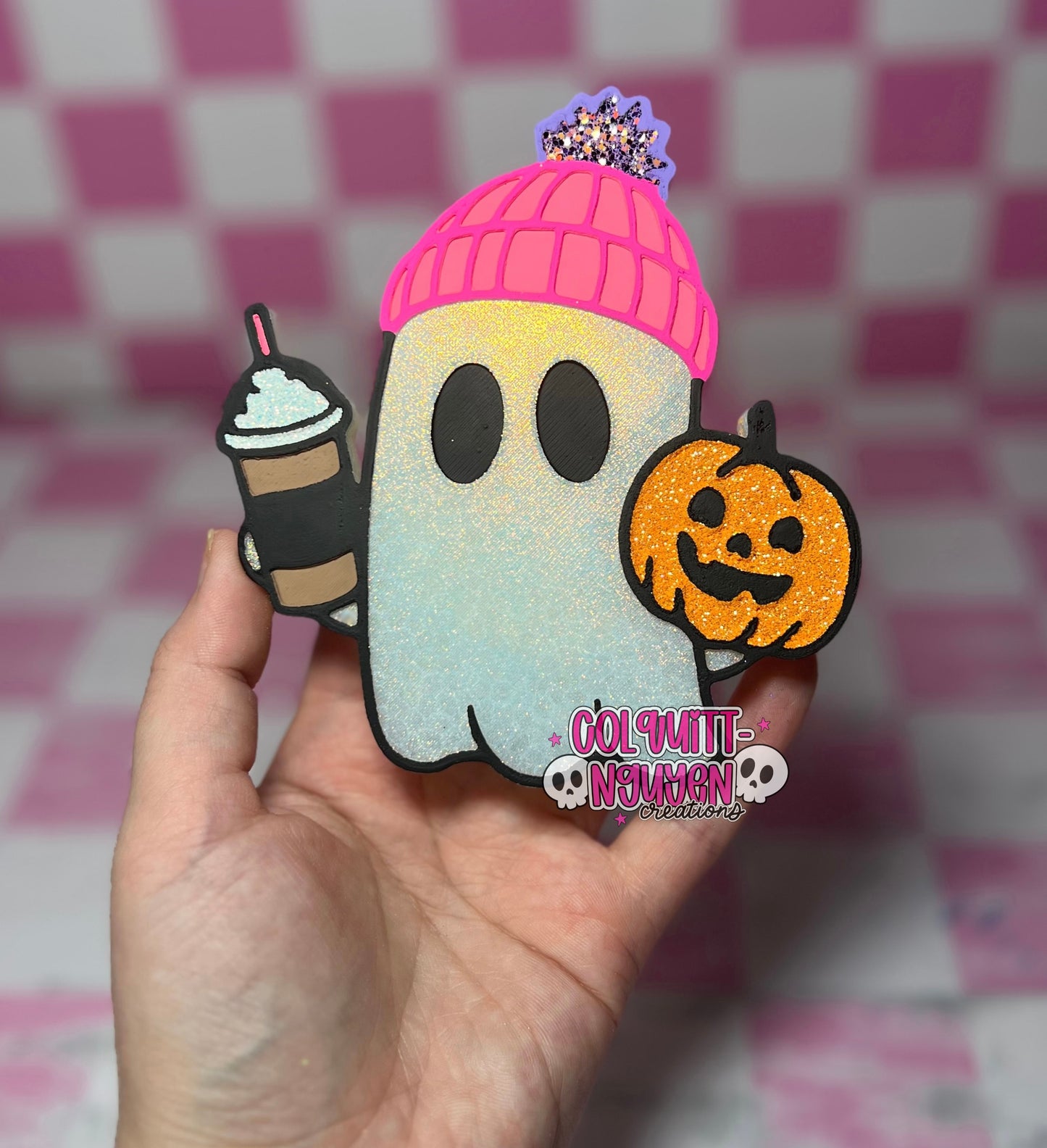 Ghost W/ Pumpkin