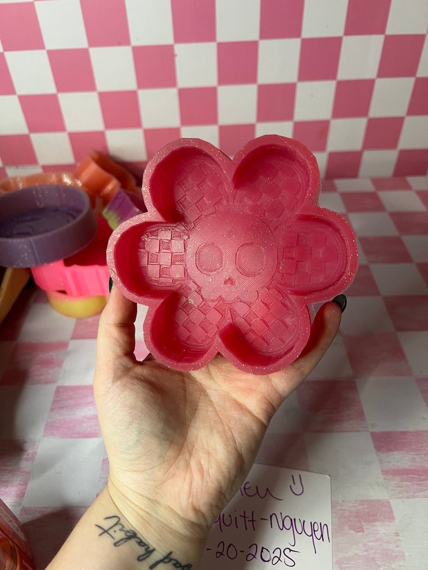 Checkered skull flower - Natollie