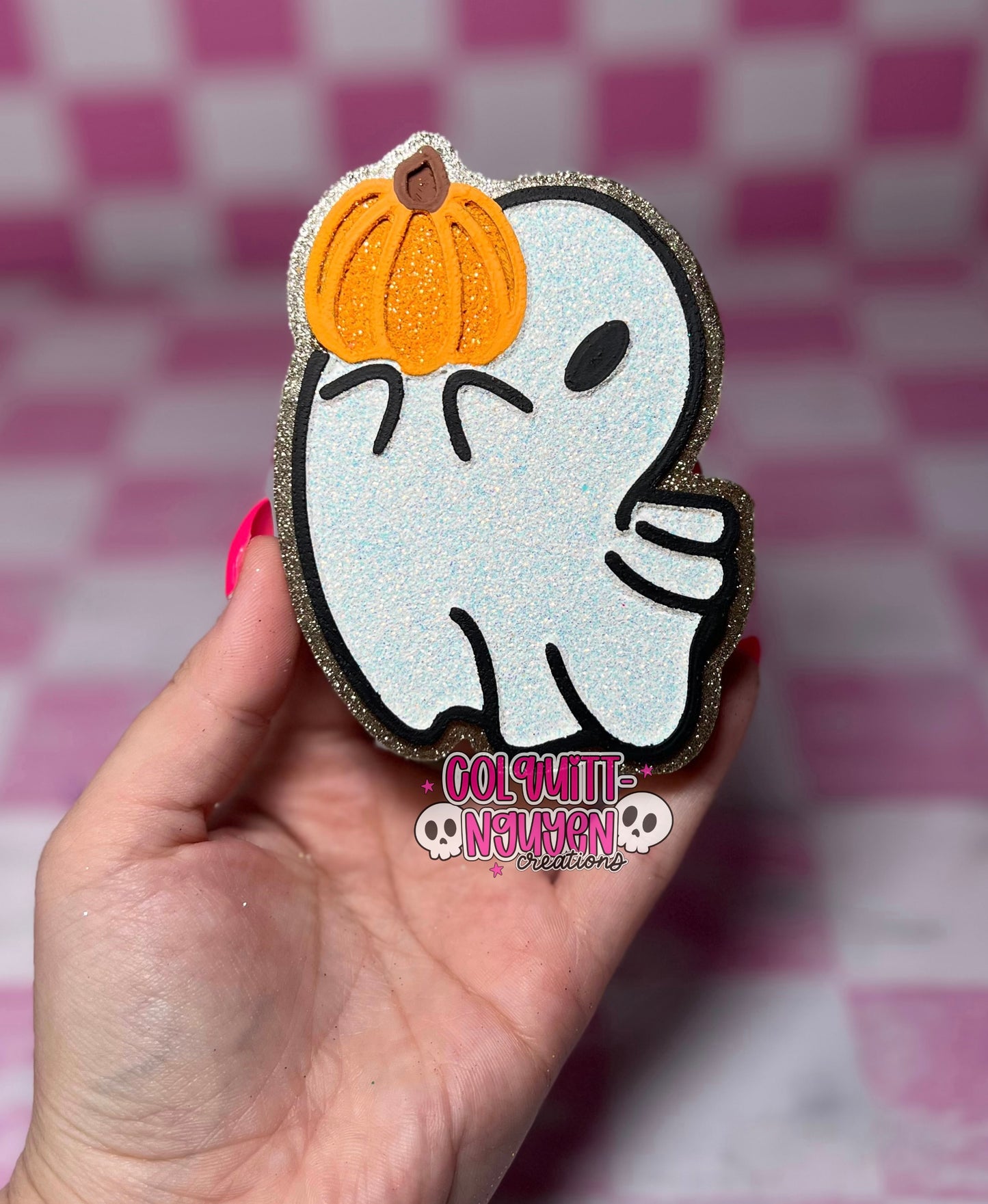 Ghost W/ Pumpkin