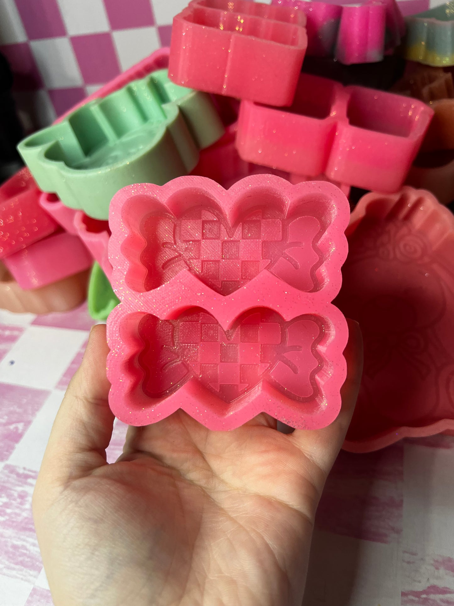 checkered candy vents - abc
