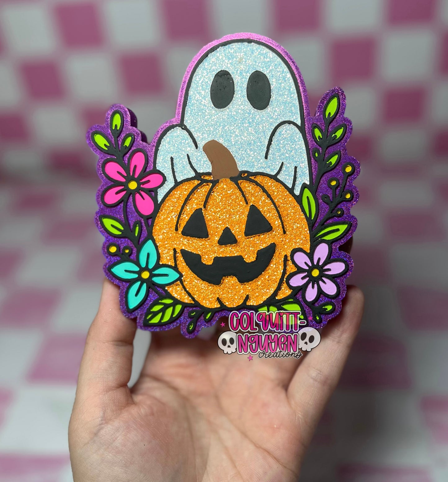 Ghost W Pumpkin