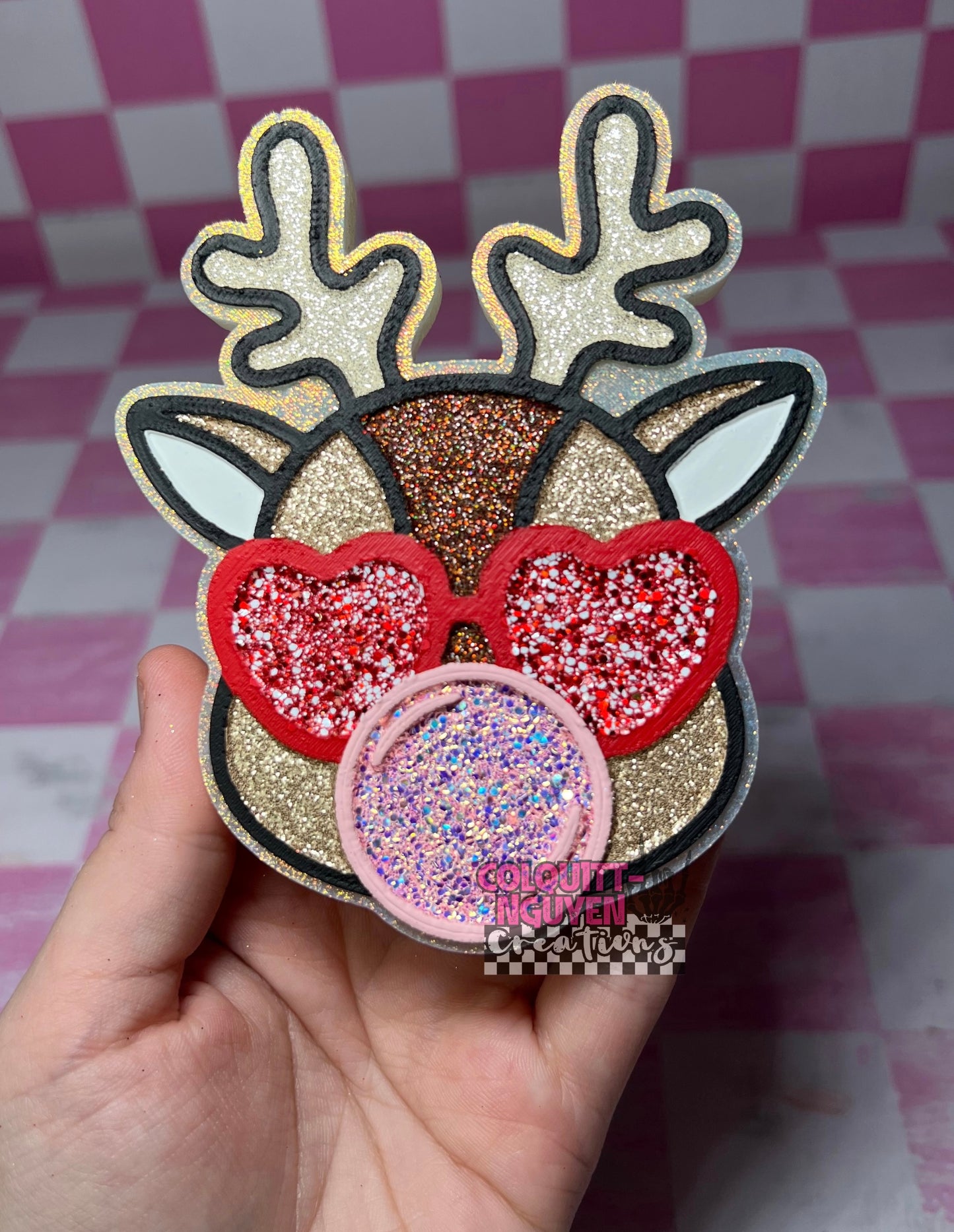 Bubblegum Reindeer