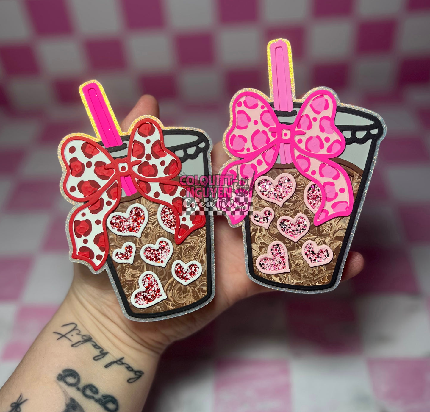 Heart Iced Coffee