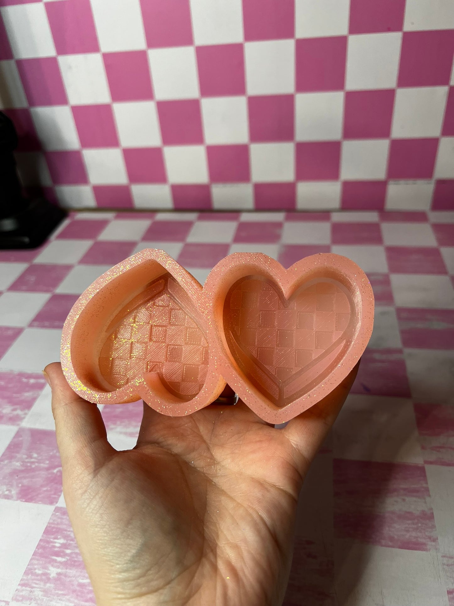 Checkered heart vents - abc