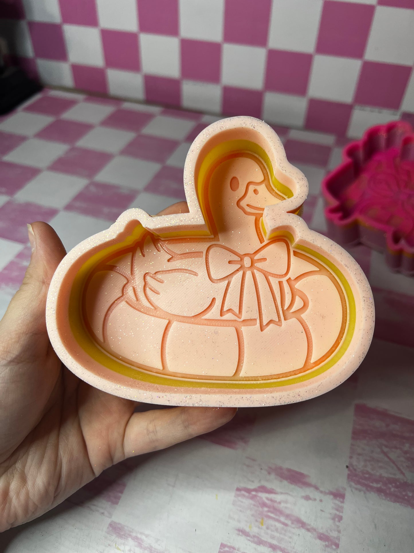 goose in floatie - raising rimes