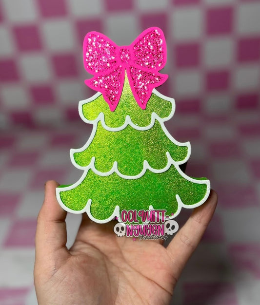 Christmas Tree W Bow