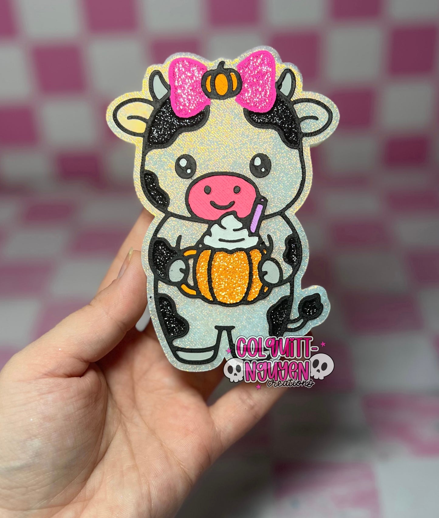Cow W/ Pumpkin Mug