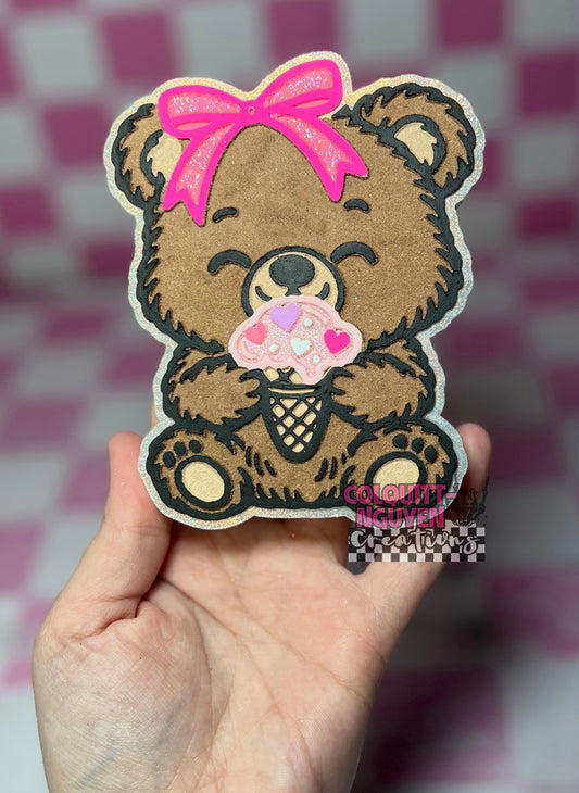Bear W/ Ice Cream Cone