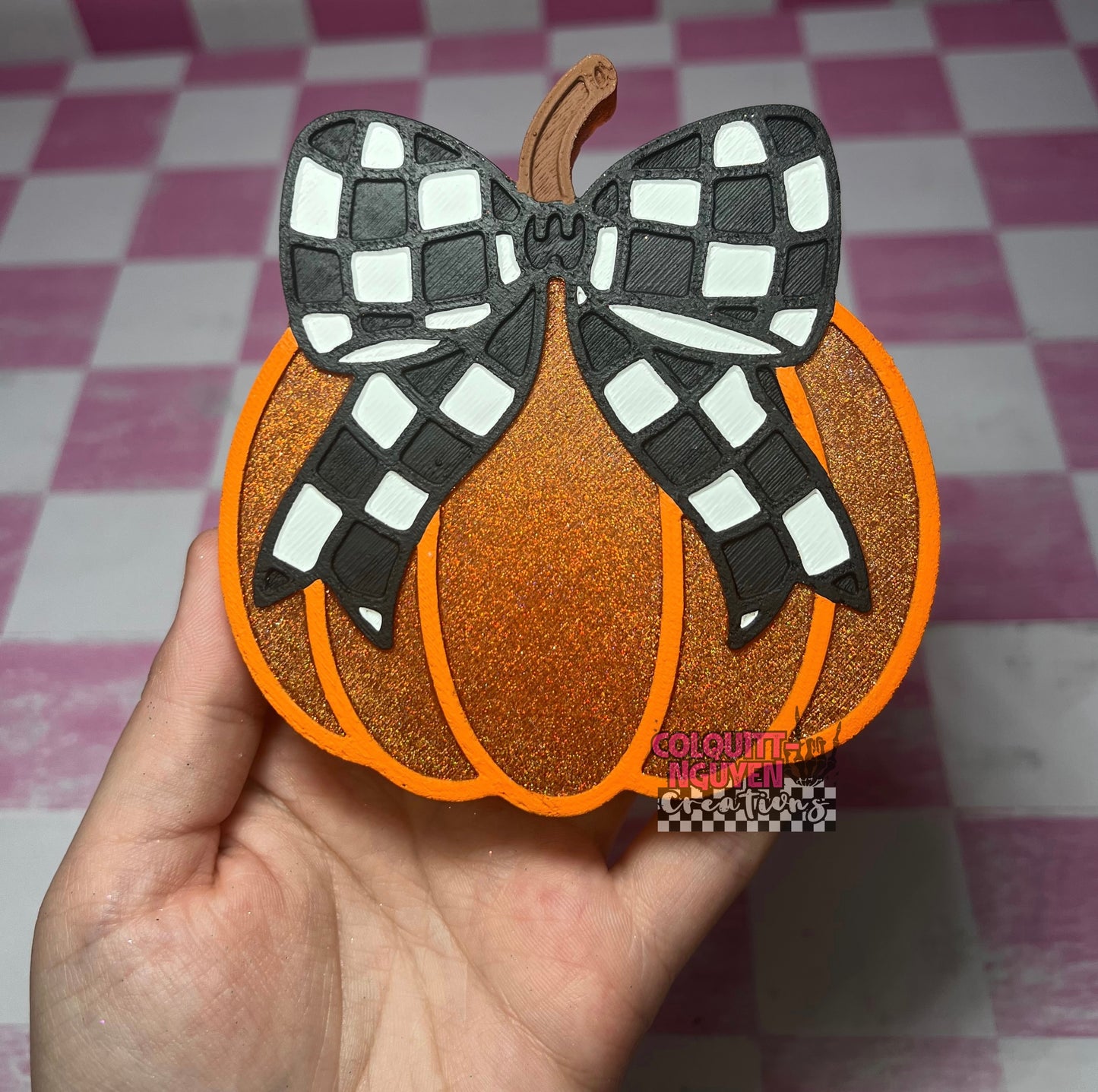 Checkered Pumpkin