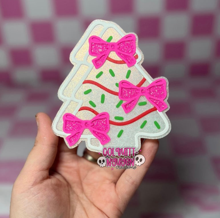 Snack Cake W Bows