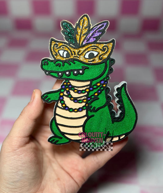 Mardi Gras Alligator