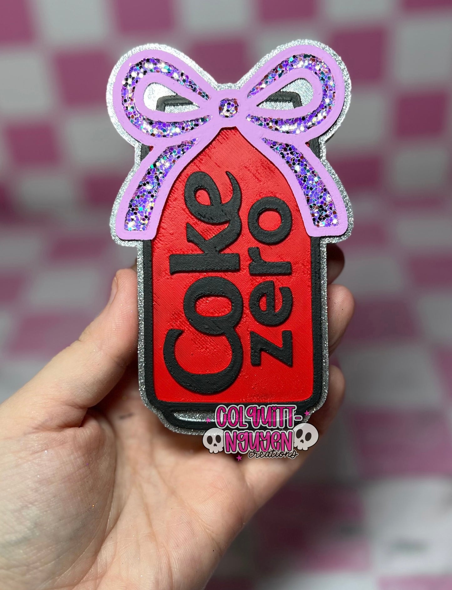 Coke Zero W/ Bow