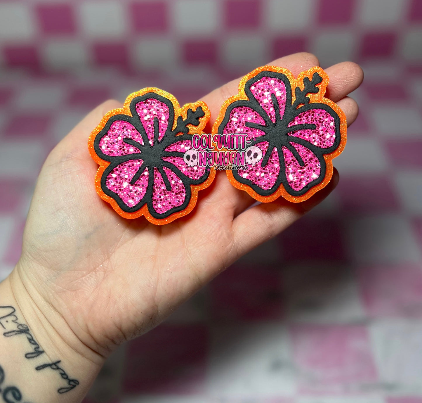 Hibiscus Vent Clips