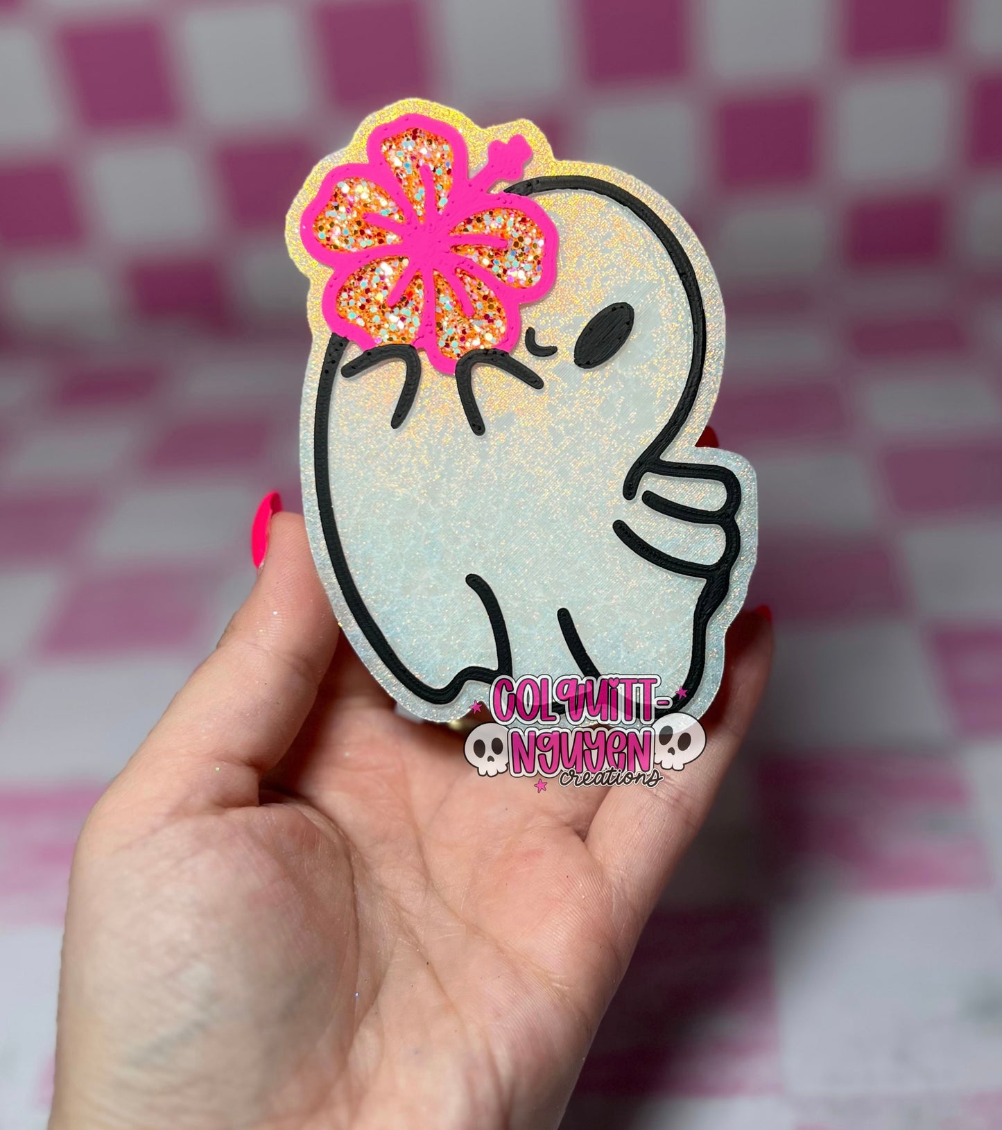 Ghost W/ Hibiscus