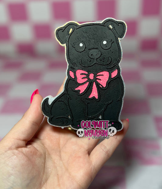 Pitbull W/ Bow