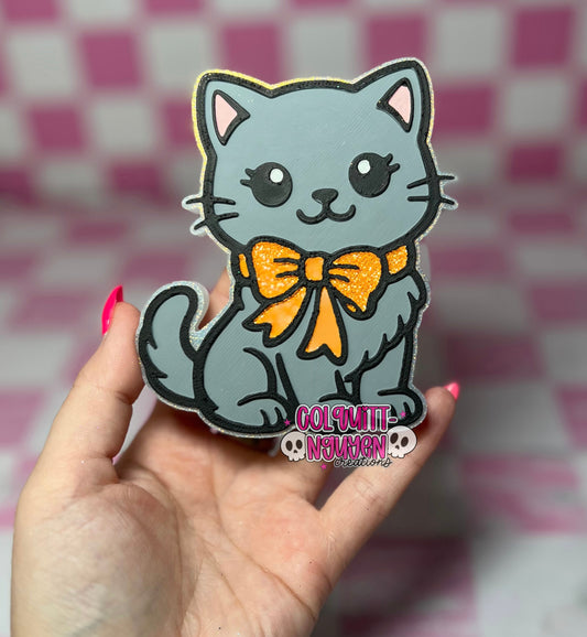 Cat W/ Bow