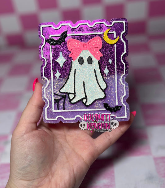 Ghost W/ Bow Stamp