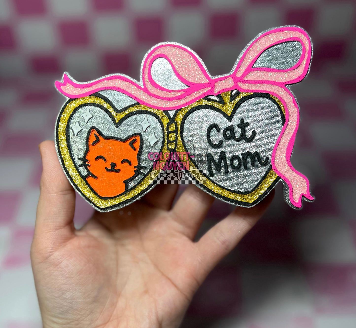 Cat Mom Locket