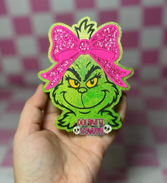 Green Man W Bow