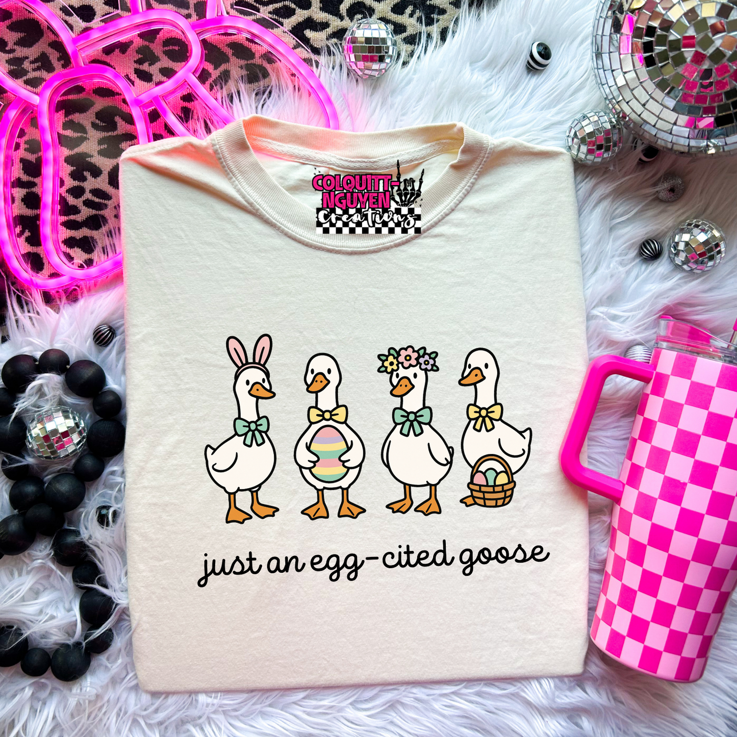 Just An Egg-Cited Goose