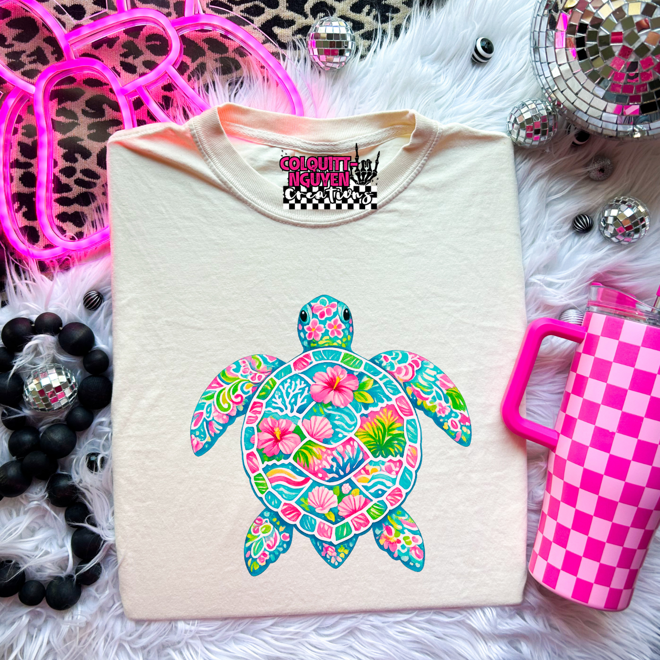Floral Turtle