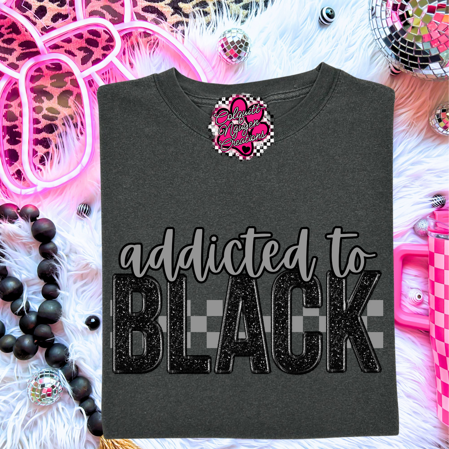 Addicted To Black Tee